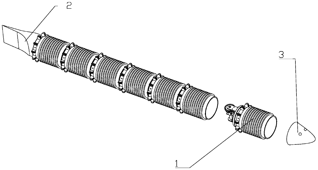 Snake-shaped robot