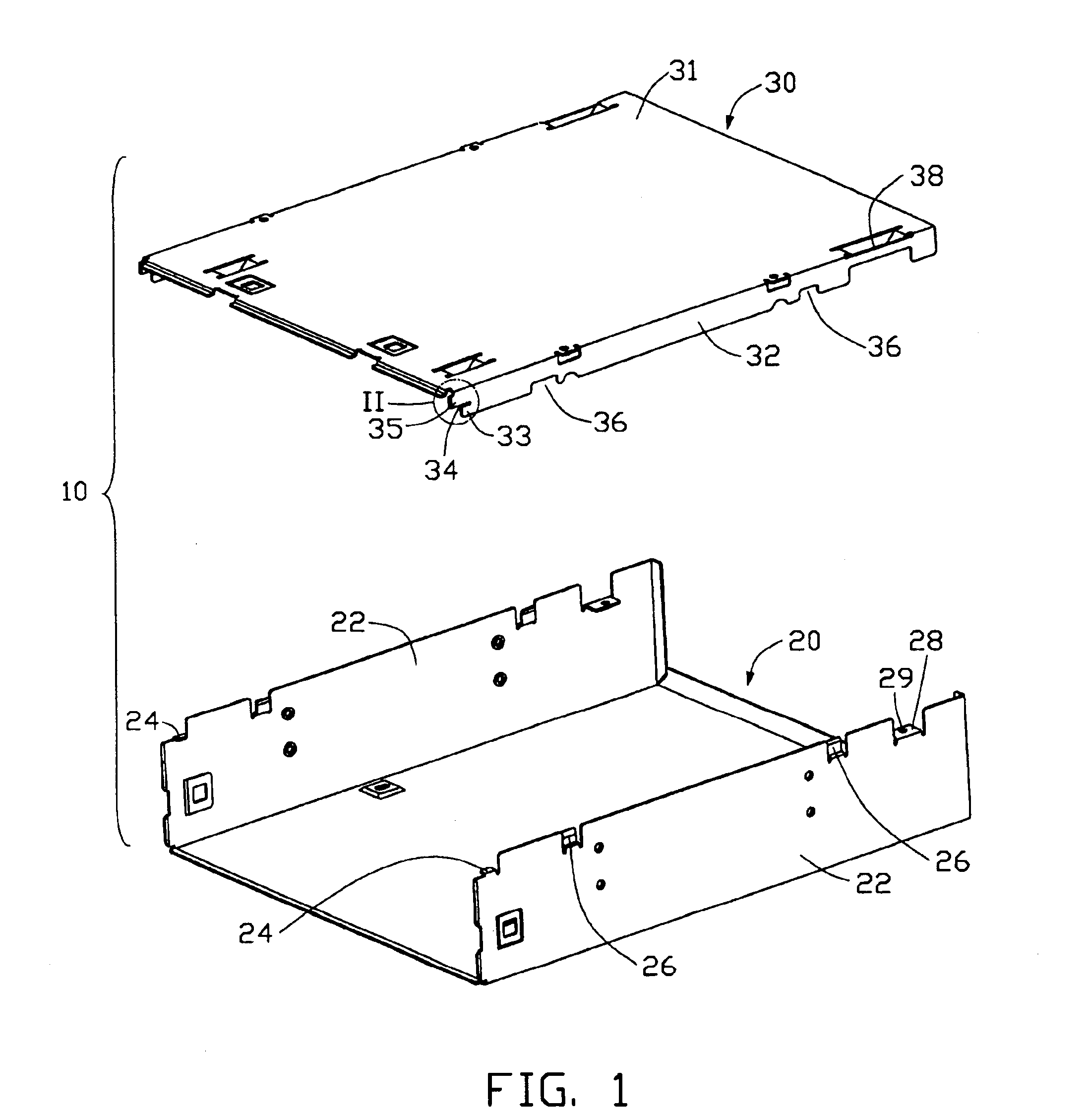 Optical disc driver enclosure