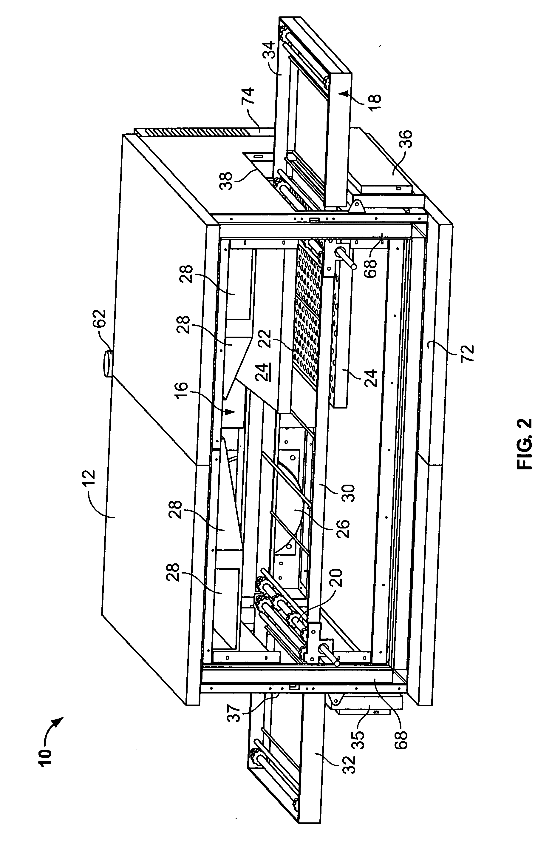 Self-cleaning oven