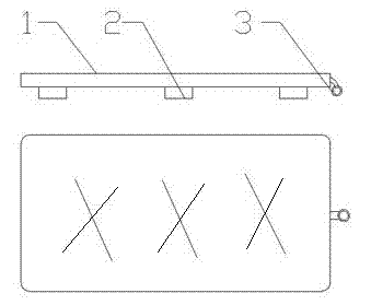 Novel wooden cutting board device