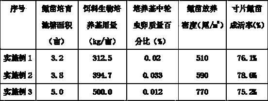 Method for culturing loach fries by using loach initial feed biological culture media