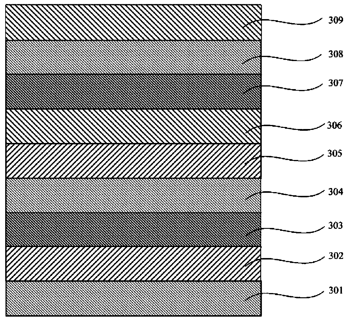 Blue light organic electroluminescent material, and preparation method and application thereof