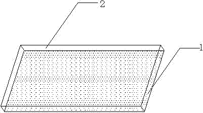 Fireproof flame-retardant wall plate and manufacturing method thereof