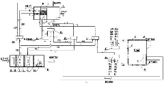 Radiation air conditioning system based on combination of evaporative cooling and mechanical refrigeration