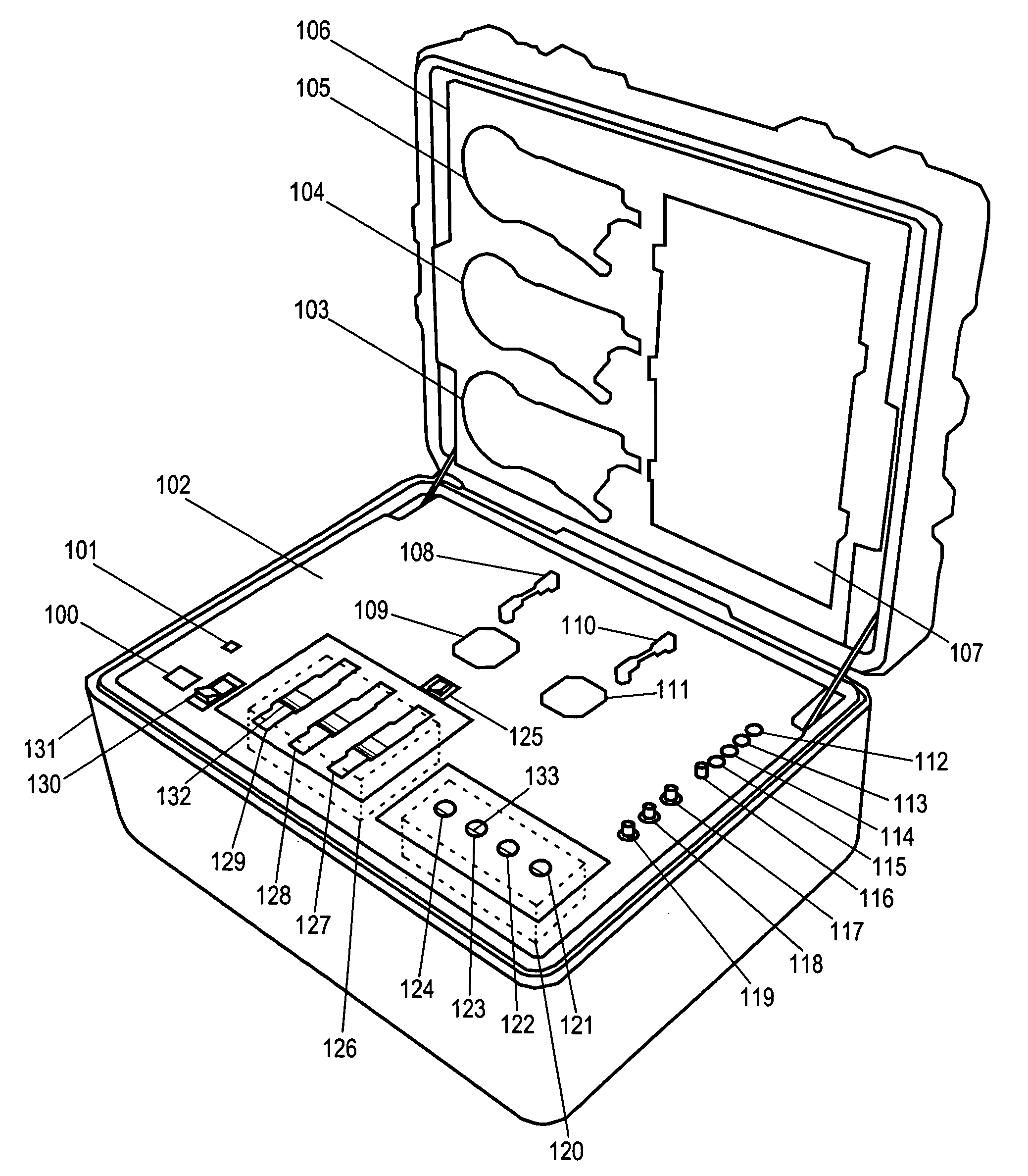 Harmonics measurement instrument with in-situ calibration