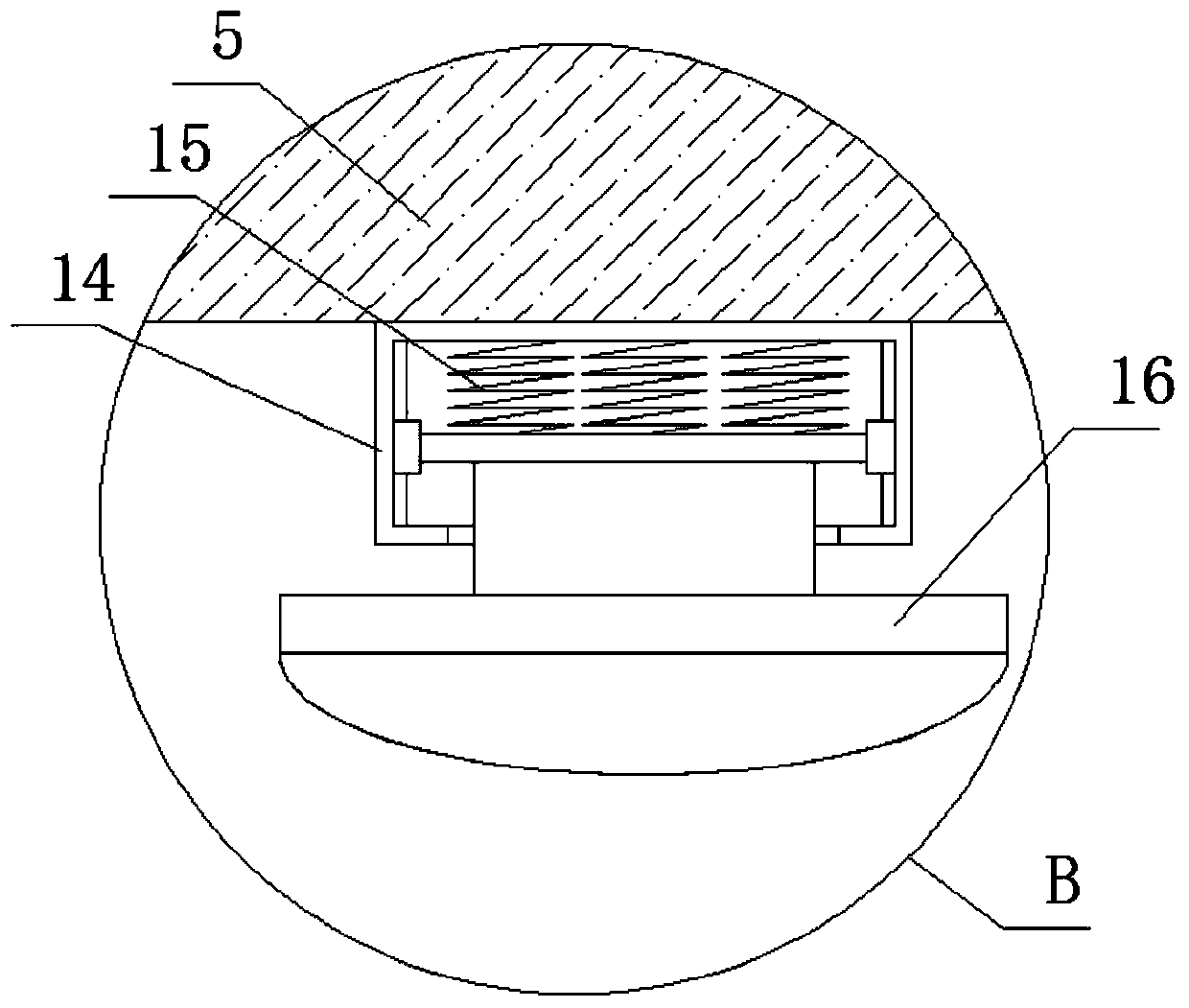 Migraine treatment device for neurology department