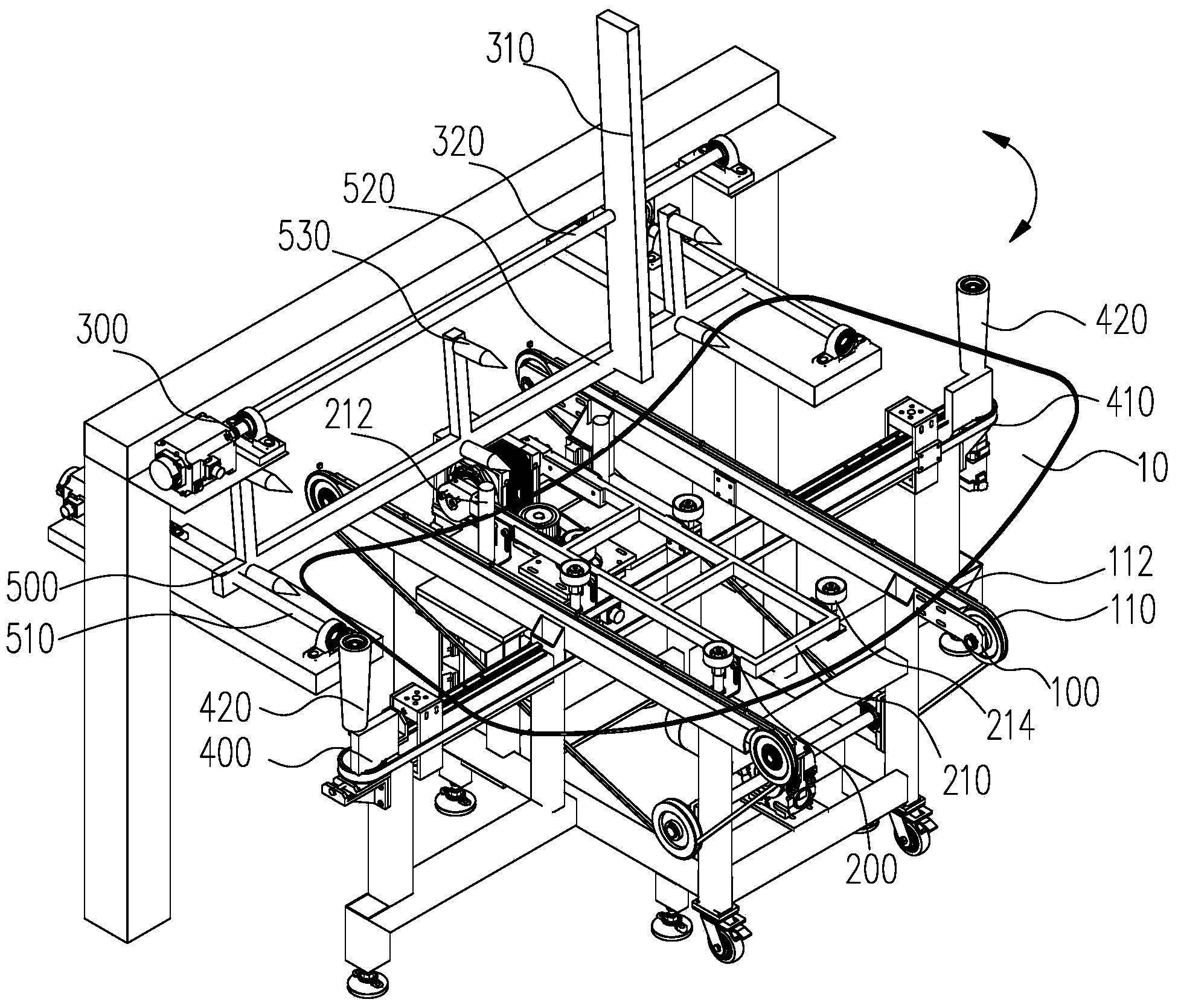 Method and device for detecting glass bent through baking