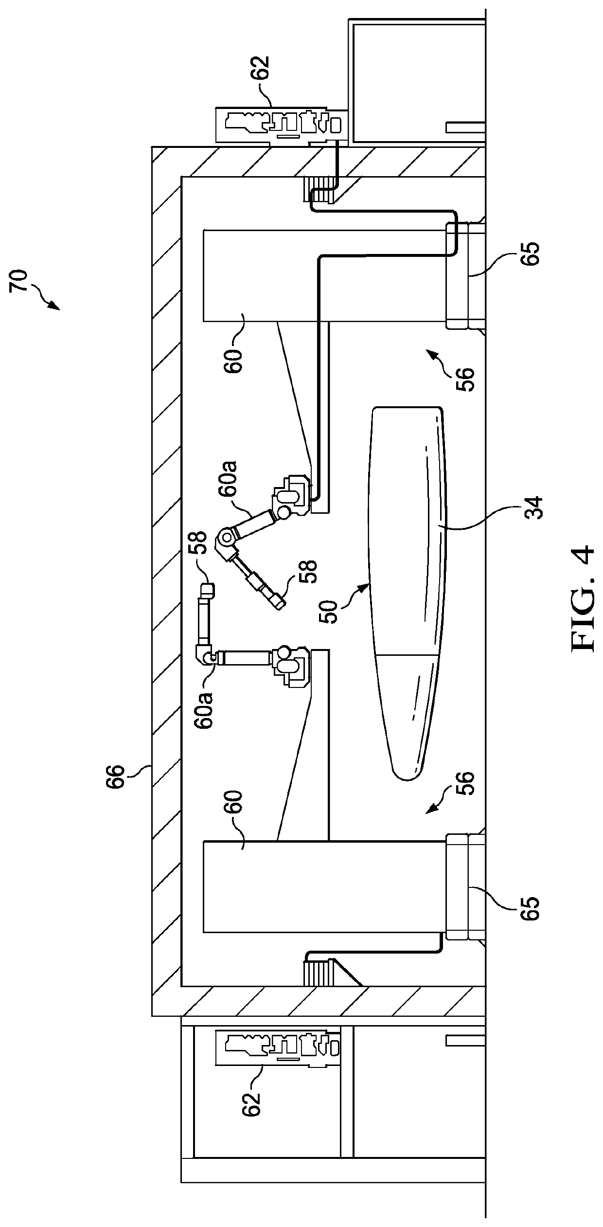 Robotic end effector and method for maskless painting