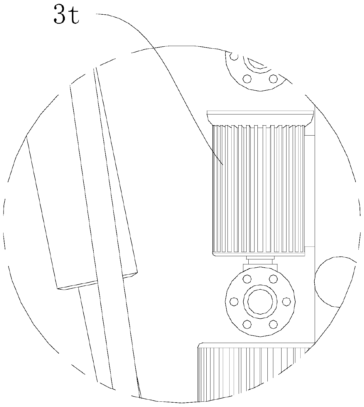 Remote pipe local annular repair equipment and method