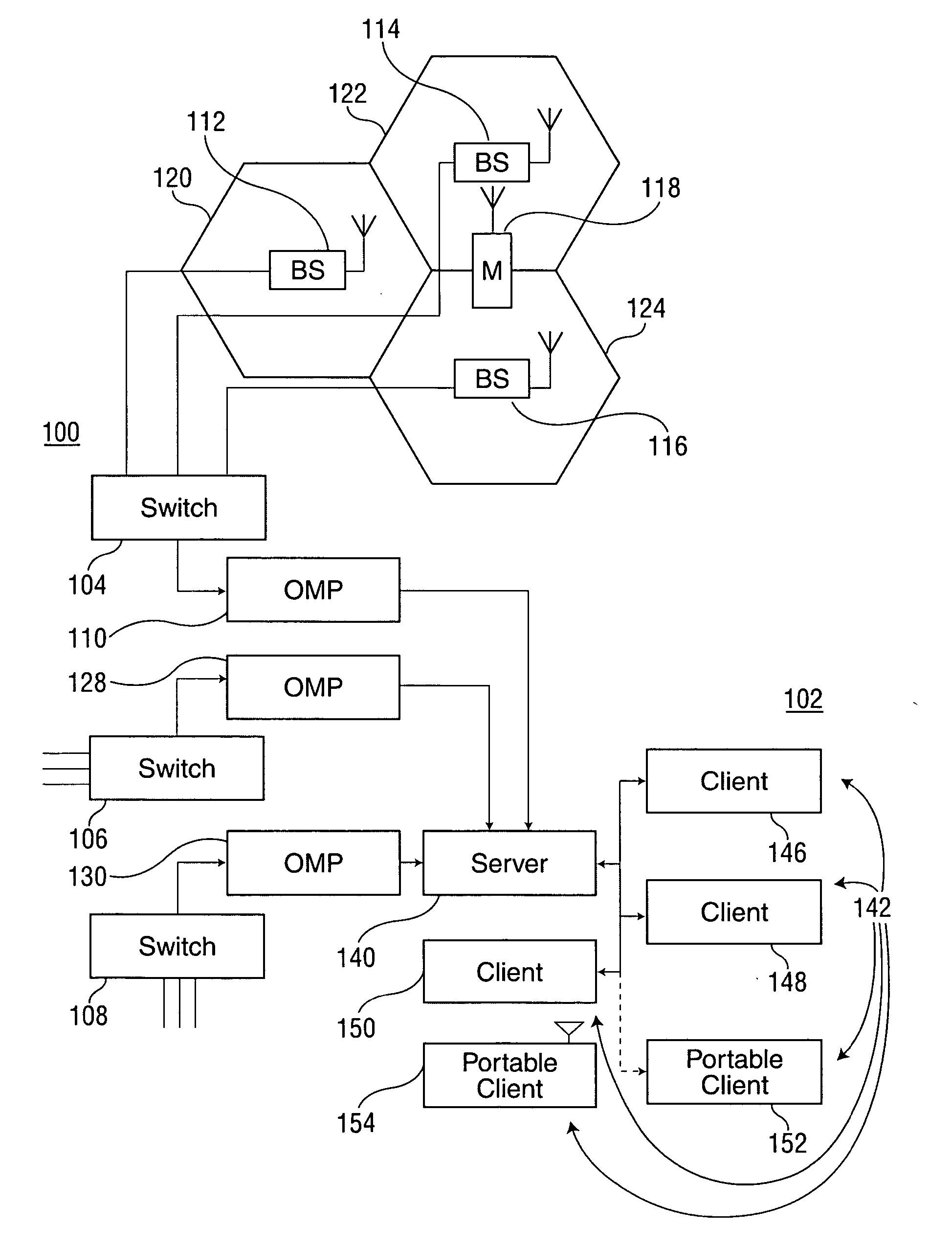 Method and apparatus for tracking call processing failure data in a radiotelephone system