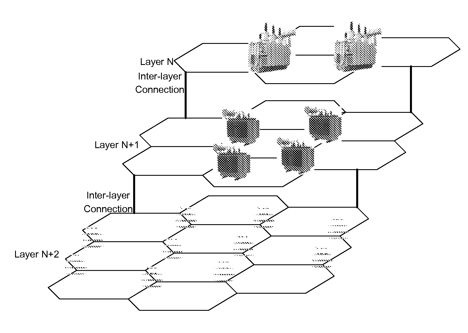 Cellular power supply network, intelligent gateway and power supply control method thereof