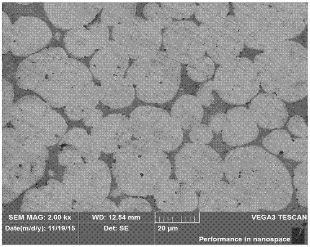 Missile heavy-gravity tungsten alloy and preparation method thereof