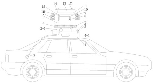 New energy automobile power bank device based on solar power generation