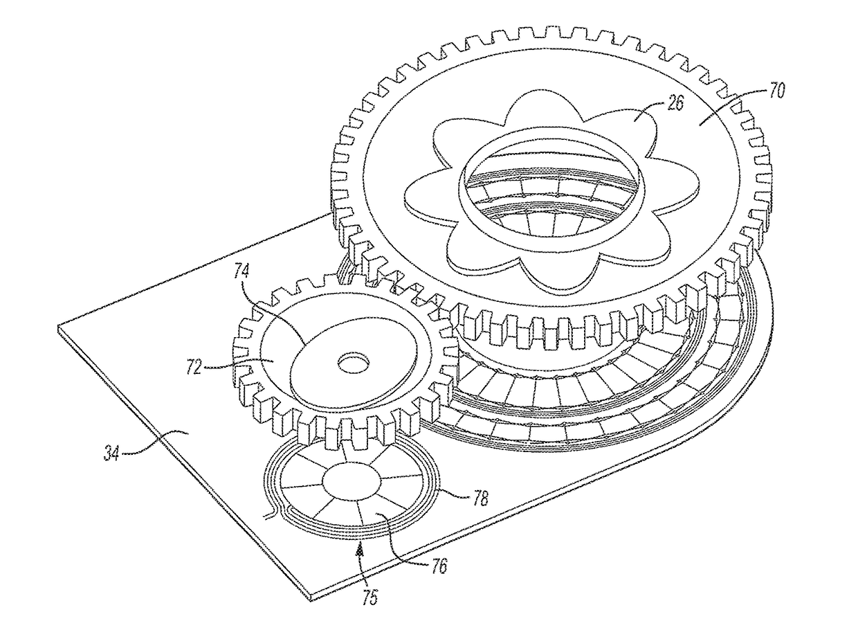 Inductive steering torque and angle sensor