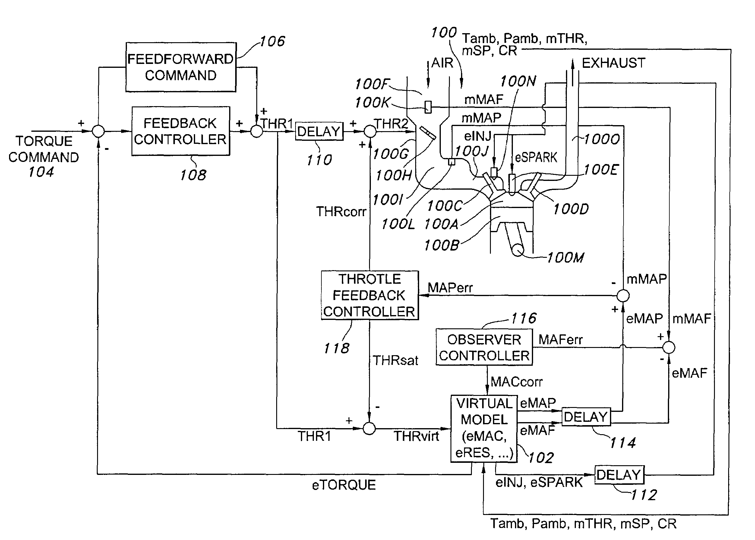 Internal combustion engine control system