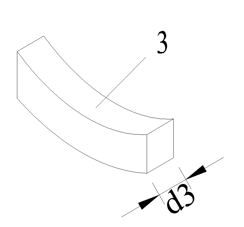 Permanent magnet suspension bearing and installation structure thereof