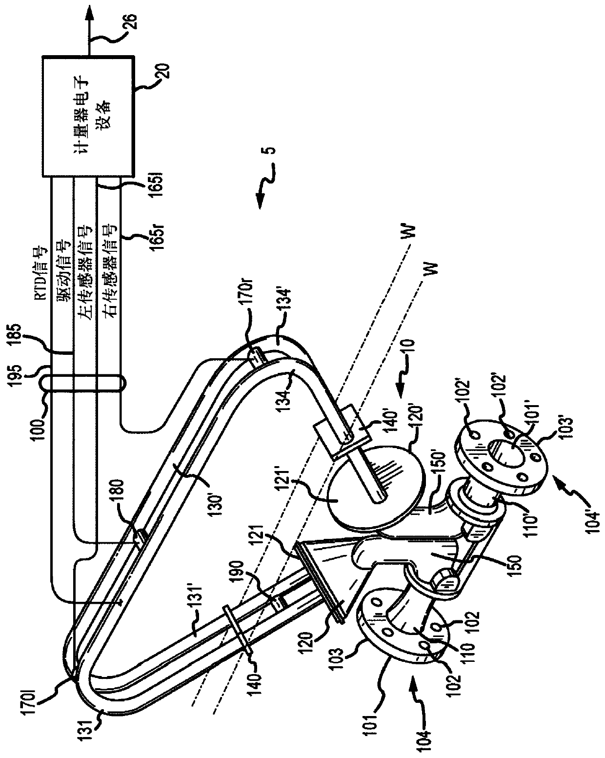 Predicting and reducing noise in vibratory meter