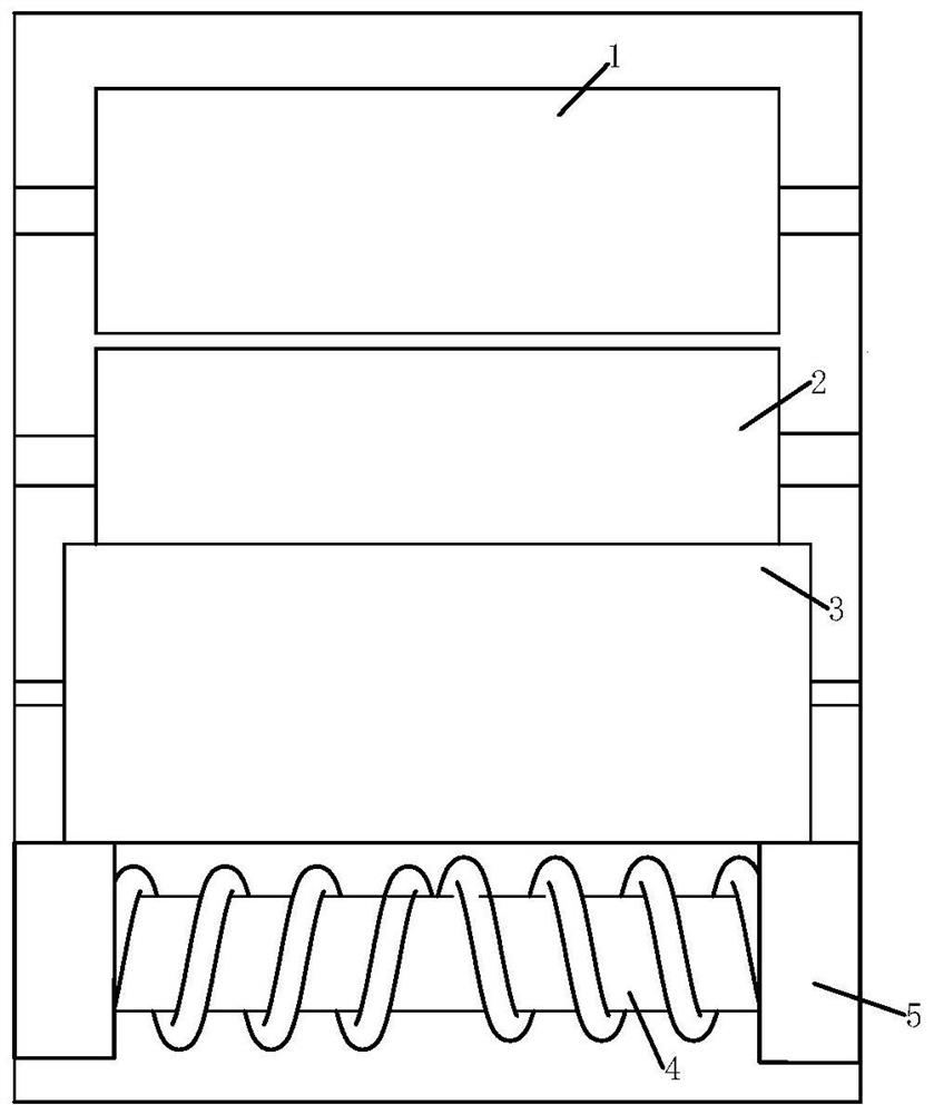 Forming equipment for hard carbon fiber thermal insulation material