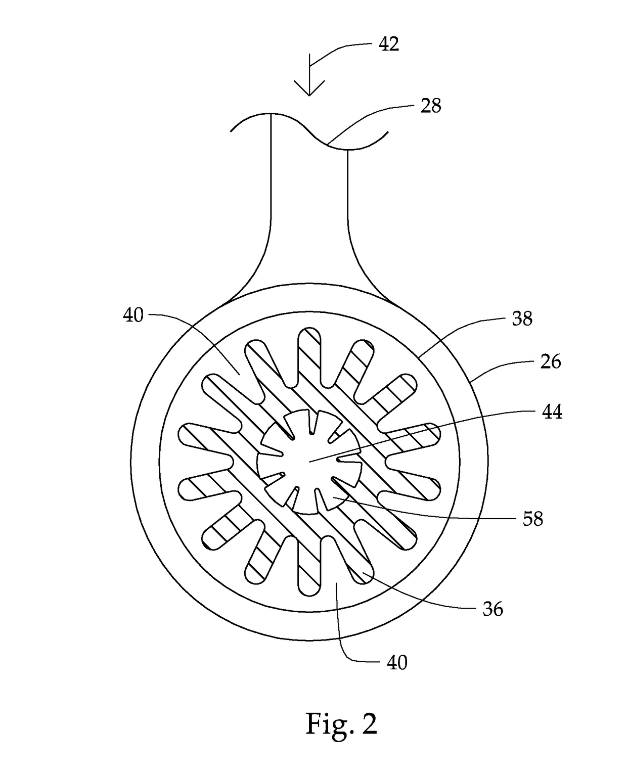 Heat exchanger with integrated liquid knockout drum for a system and method of cooling hot gas using a compressed refrigerant