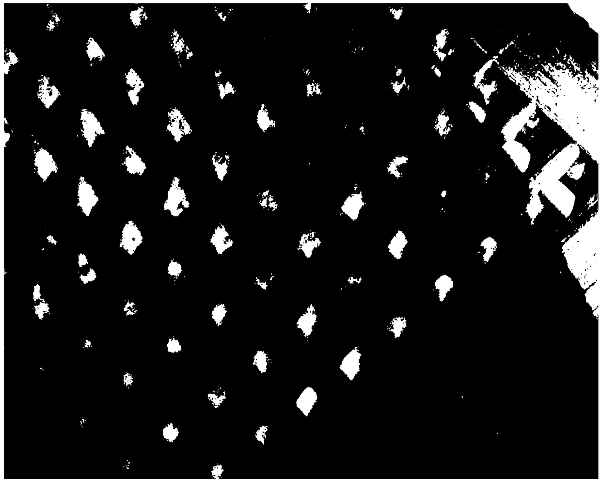 Microneedle patch for moisturizing and preparation method thereof