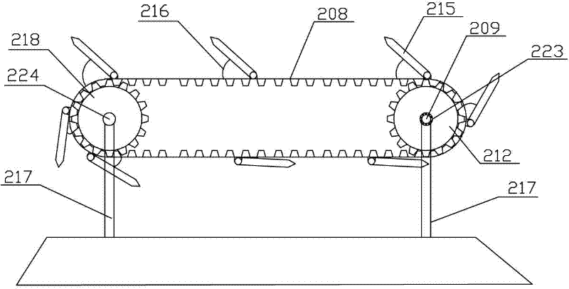 Ocean current energy power generation device