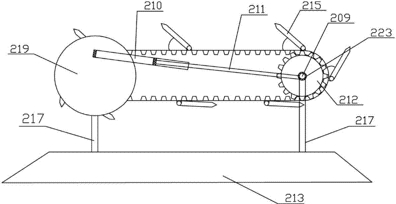 Ocean current energy power generation device