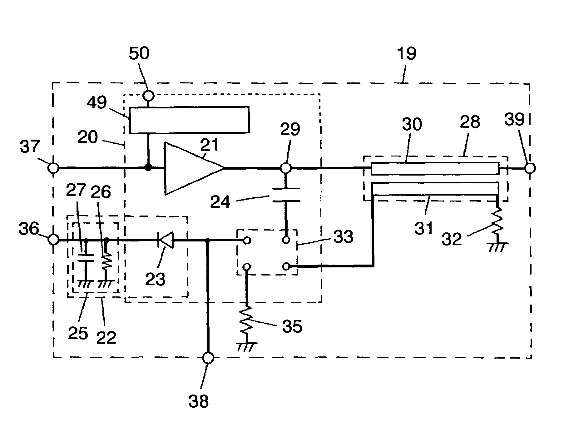 Transmission output control circuit, and wireless device using the same