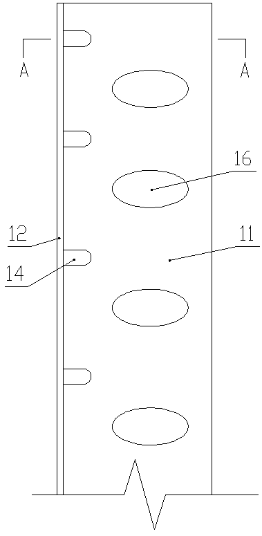 T-shaped node of steel concrete combined pipe assembled by T-shaped steel and threaded sleeve pipe