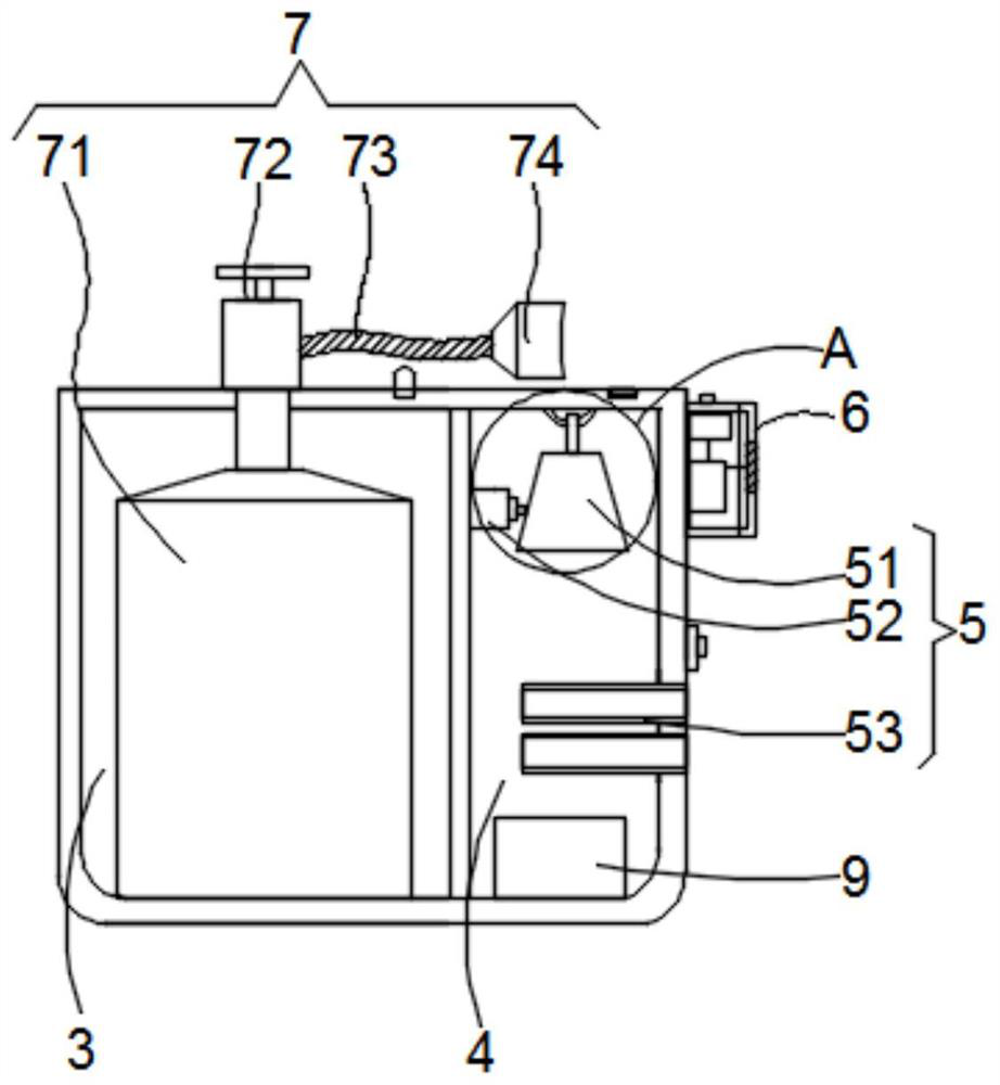 Compressed oxygen self-rescuer special for limited space operation