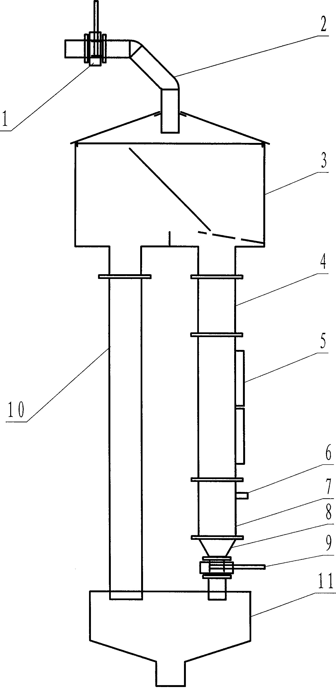 Device for detecting viscosity and density of suspensoid media by drop manner