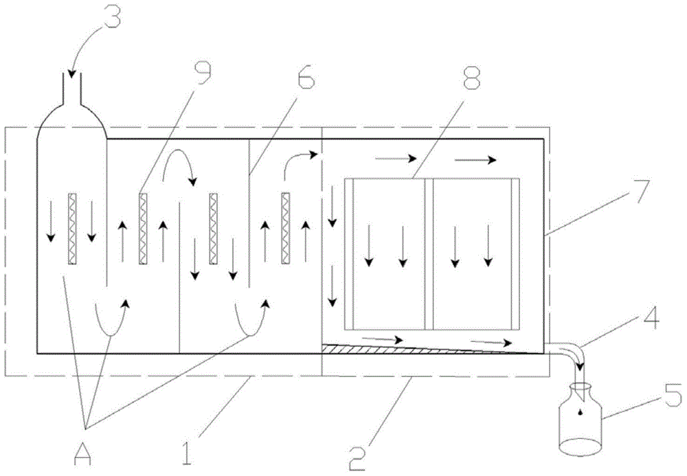 Fog collector and fog collection method