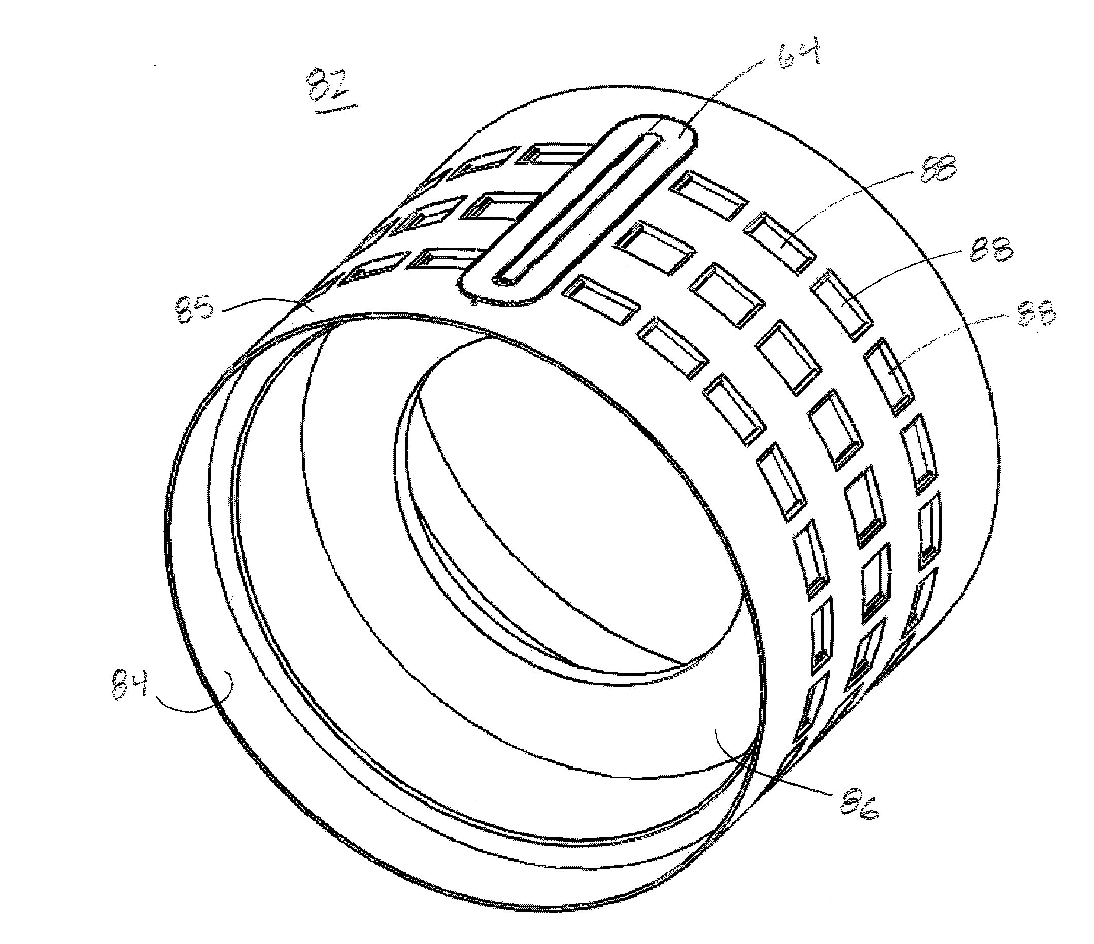 Torque support member for rotating electrical machine