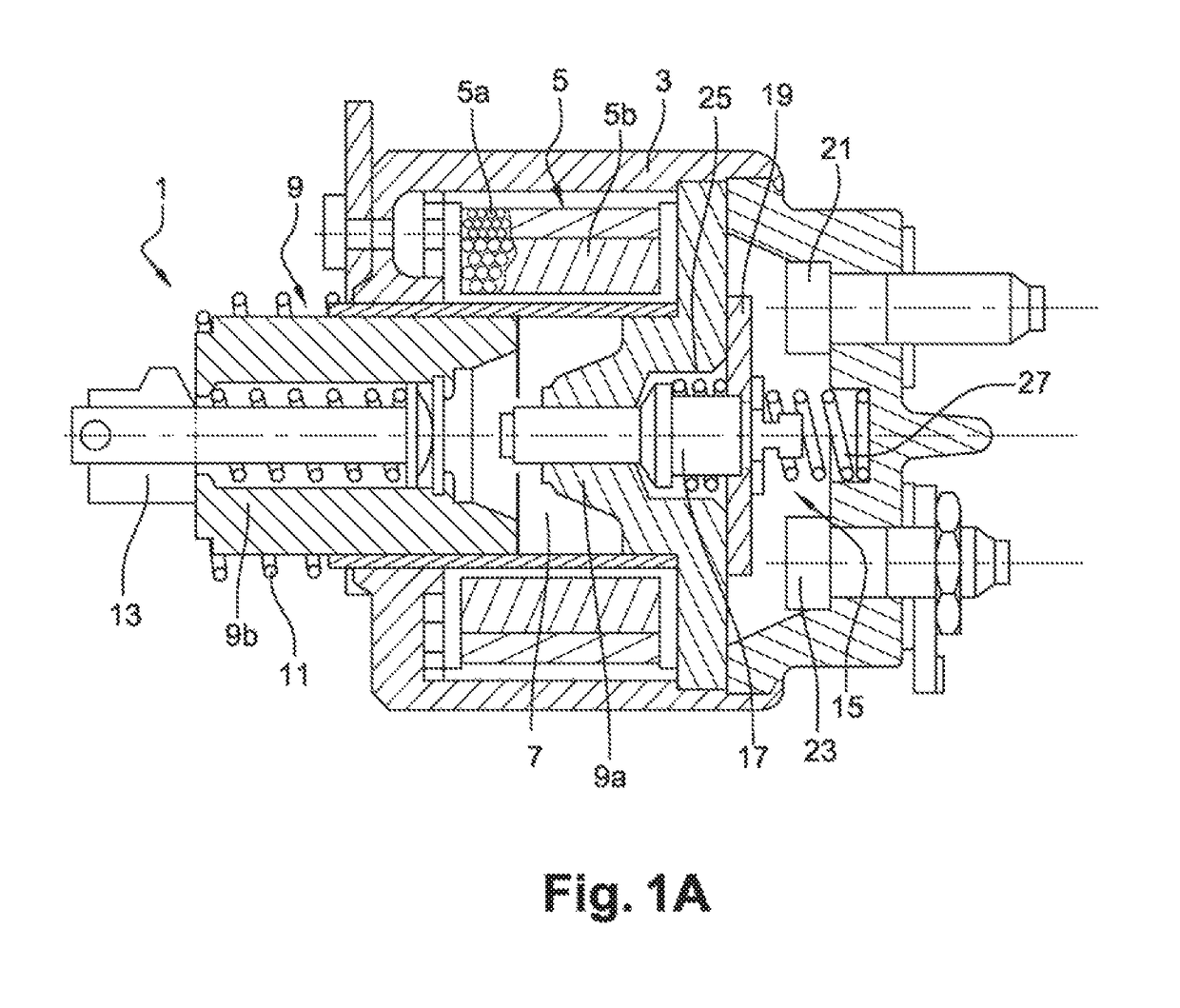 Contact device of a starter contactor