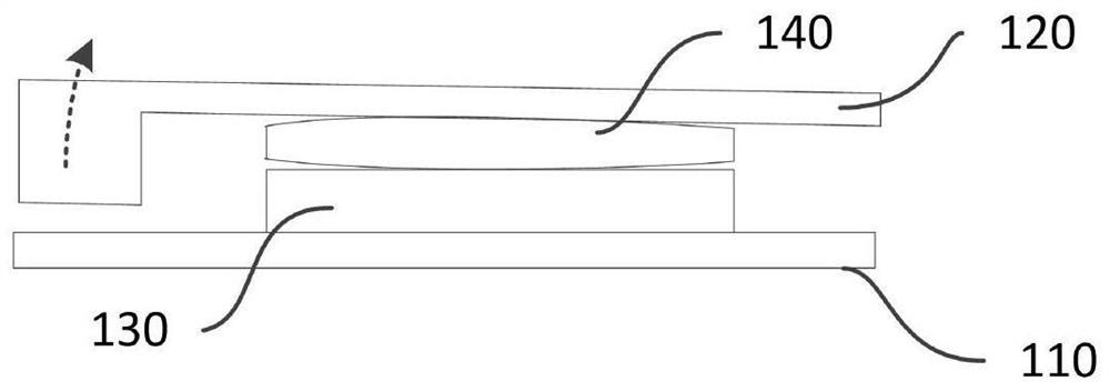 Two-section type over-temperature self-recovery device