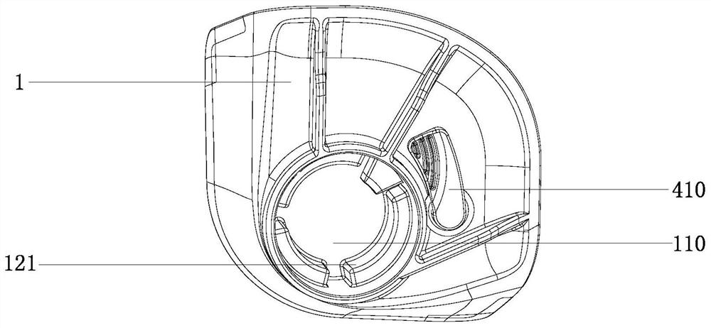 A detachable box wheel structure