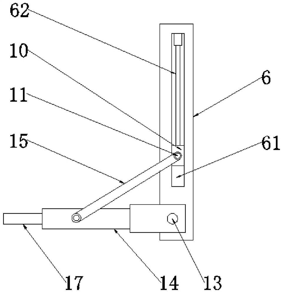 Machining device for inner lifting lug specially-shaped cover