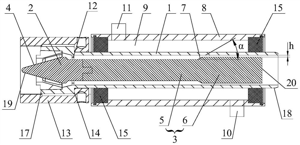 Extrusion molding device and extruder