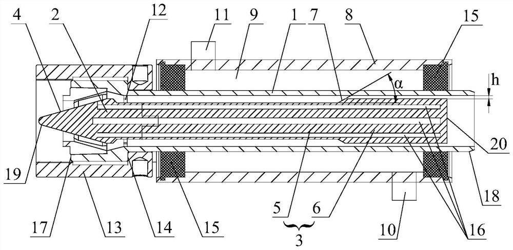 Extrusion molding device and extruder