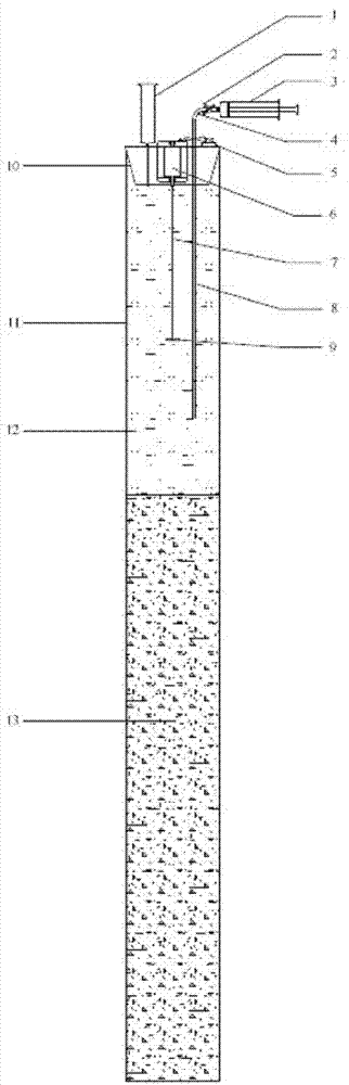 Method and device for measuring anaerobic ammonia oxidation rate and contribution rate of anaerobic ammonia oxidation for removing nitrogen in water/sediment system in situ