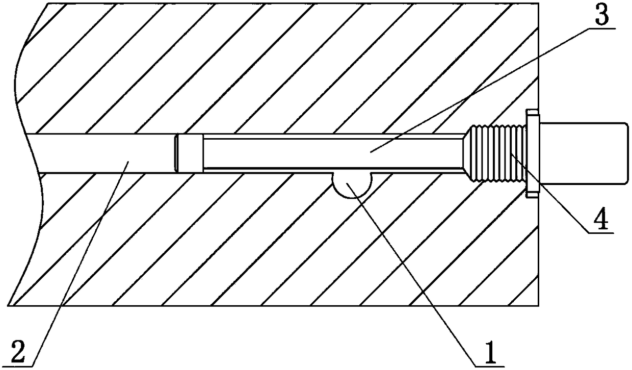 Deep hole machining auxiliary tools, machining process and air cylinder cover oil drainage hole machining process