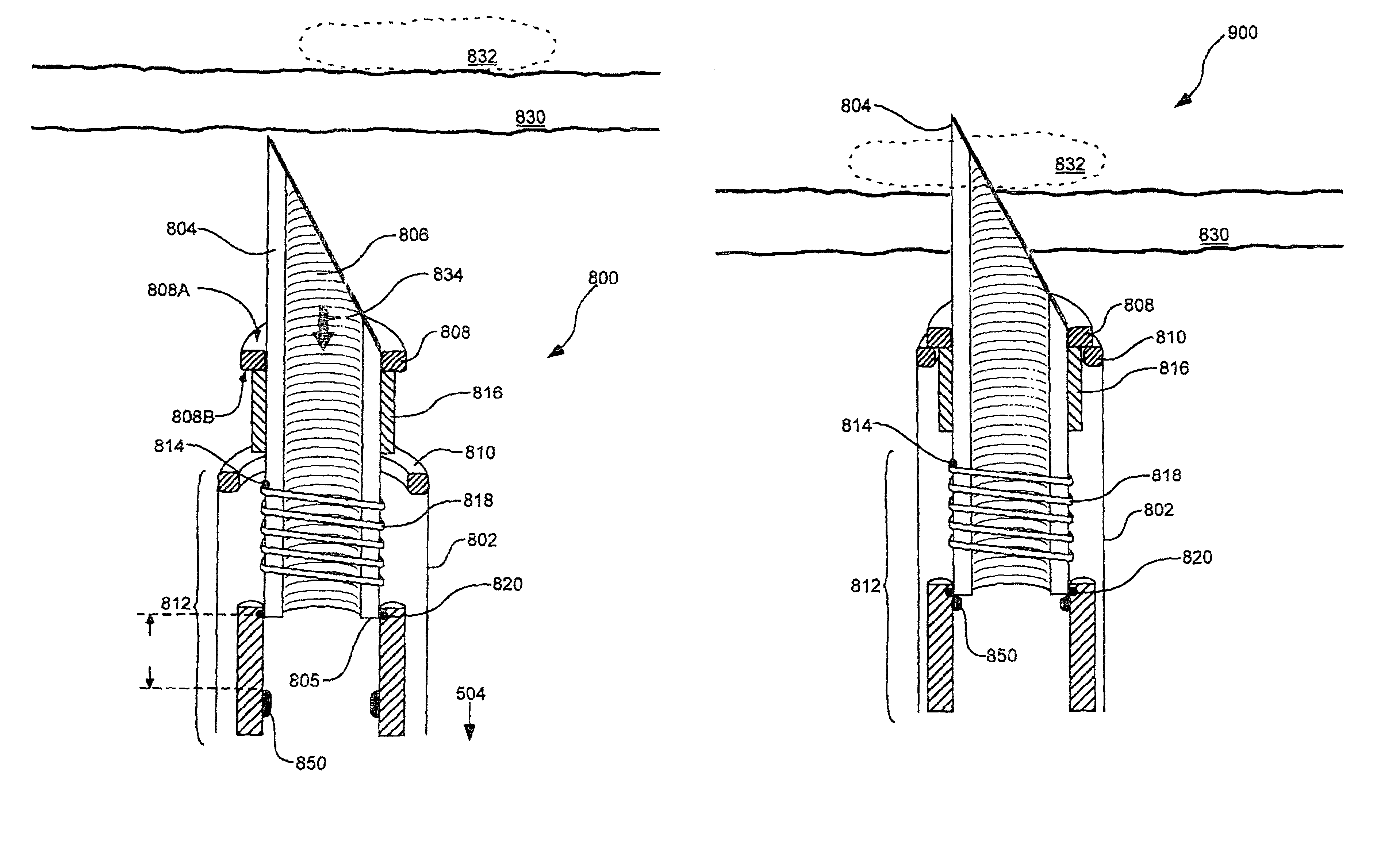 Contact and penetration depth sensor for a needle assembly