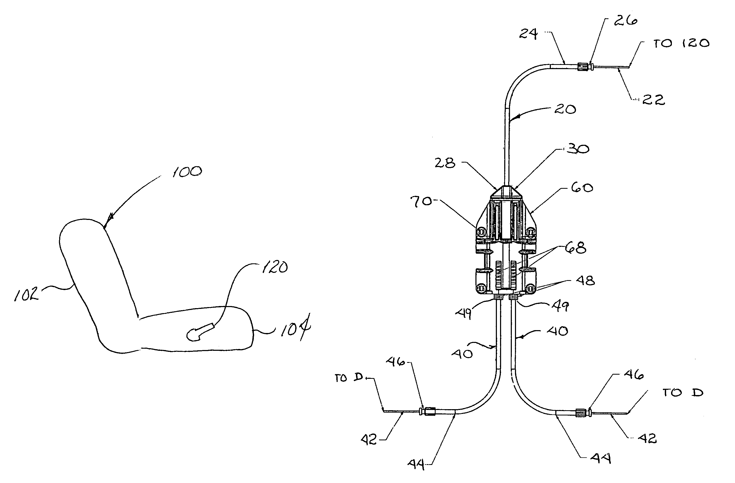 Integrated compensator module