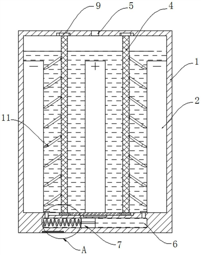 Outdoor anti-vulcanization lead-acid battery with prolonged service life