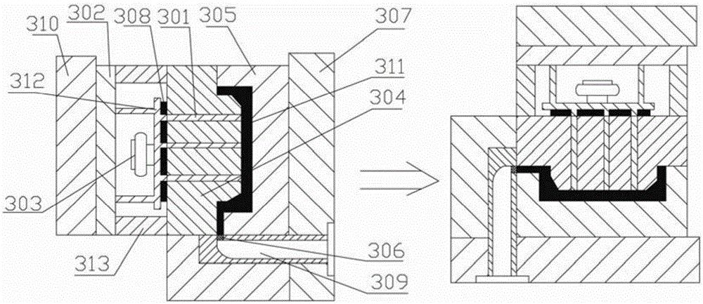 A large vibration force, large amplitude vibration squeeze casting method and casting device