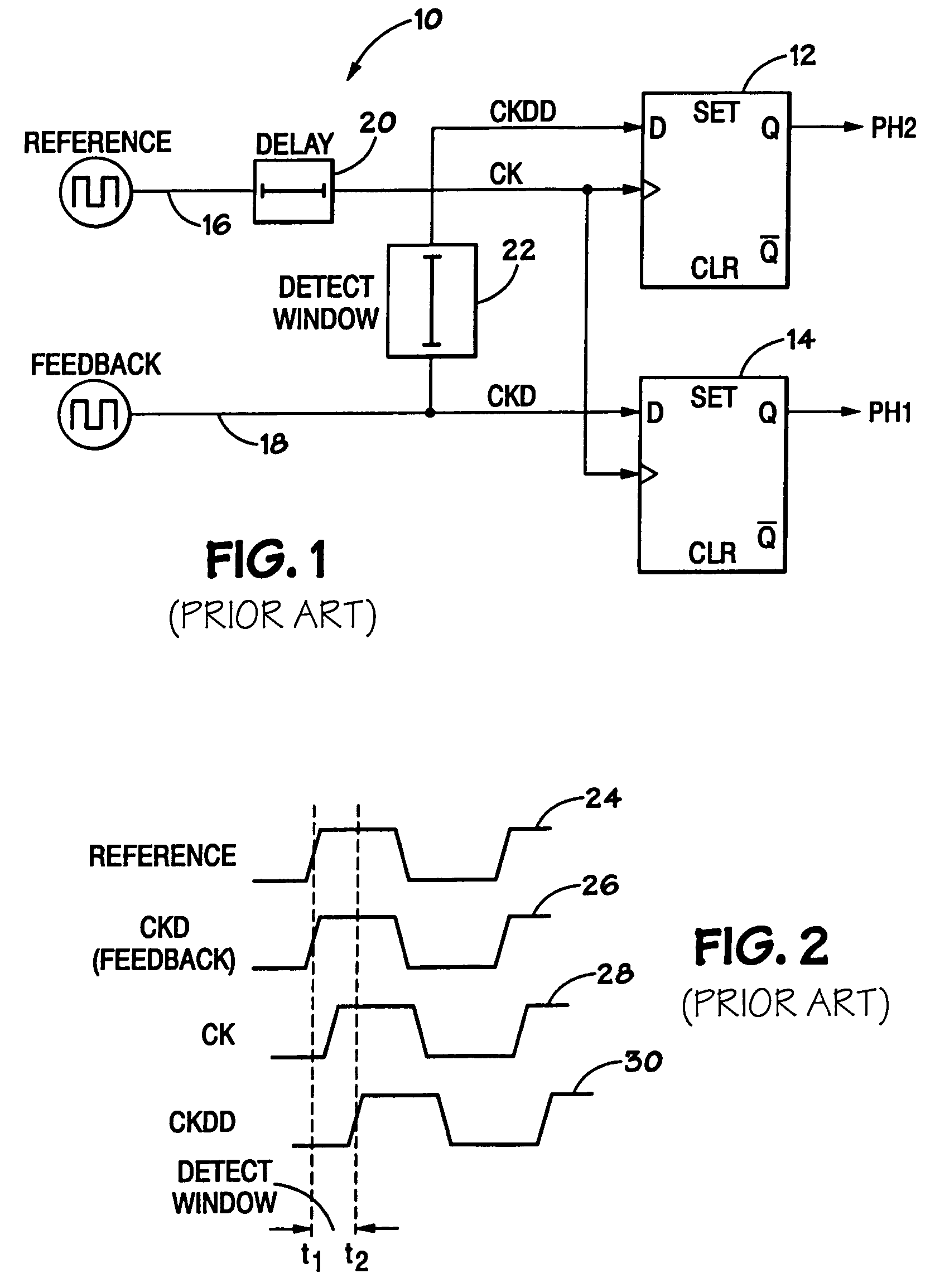 Skew tolerant high-speed digital phase detector