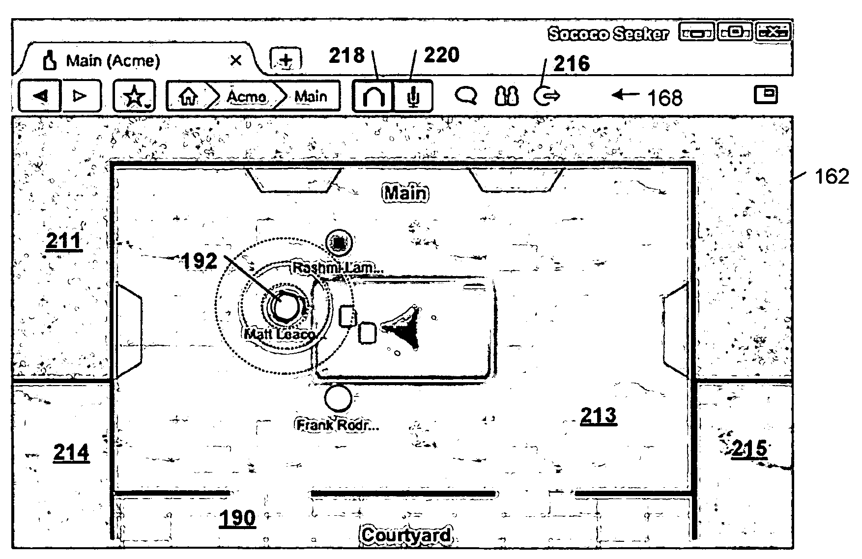 Interfacing with a spatial virtual communication environment