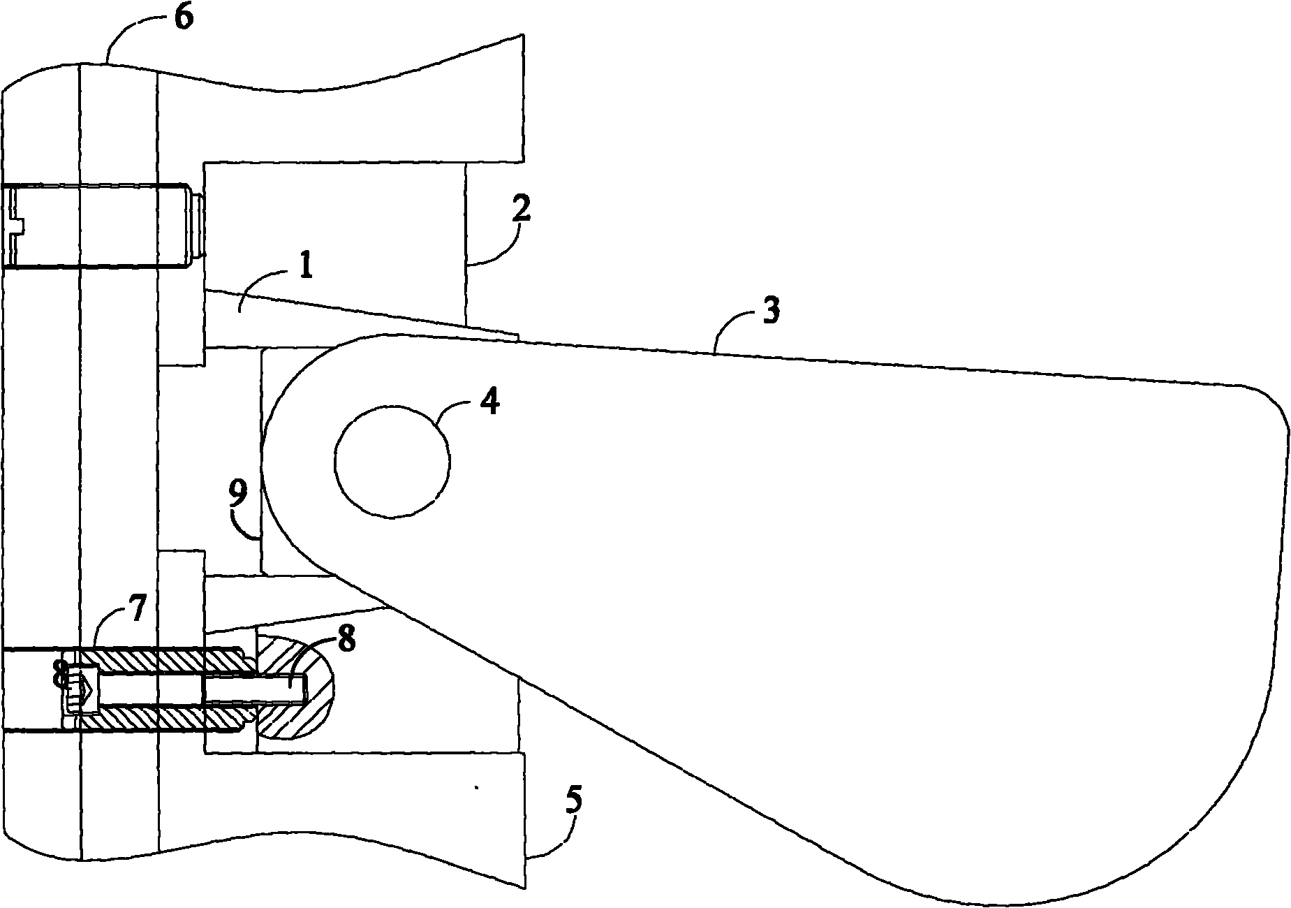 Wedge device of bending machine