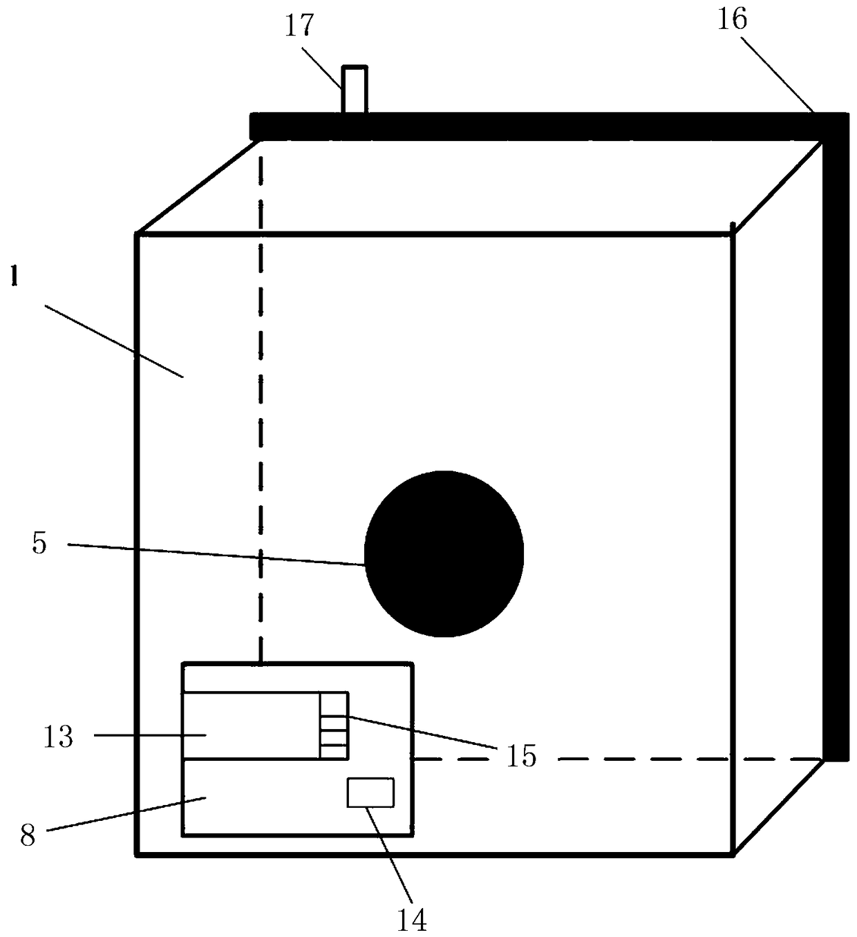 Automatic returning device of substation protection signal