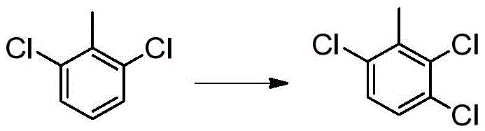 Synthetic method of 2,3,6-trichlorotoluene