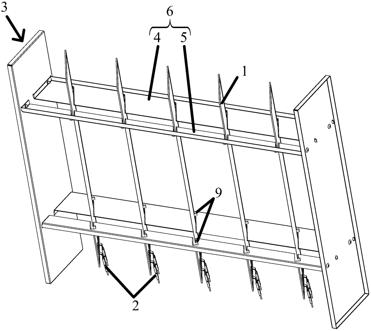 Electrical heating film warmer and assembly method of warmer